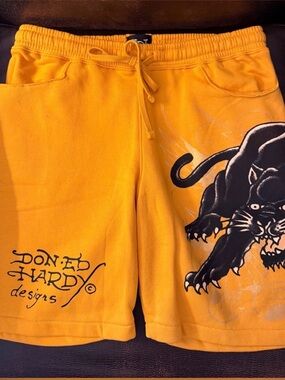 Ed Hardy Men’s Sweatshorts - Size M